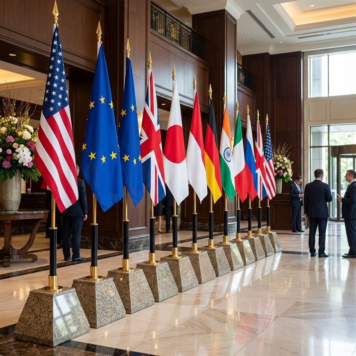 تاثیر ایستایی پرچم بر تصویر برند در همایشها