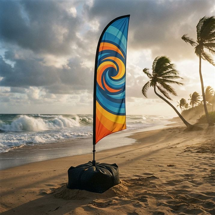 راهنمای انتخاب پایه پرچم برای مناطق بادخیز و ساحلی